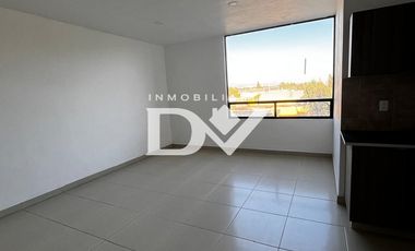 DEPARTAMENTO EN RENTA AMUEBLADO EN CHOLULA FORJADORES DE 2 HABITACIONES VIGILANCIA