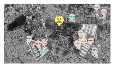 VENTA DE LOTES Y BODEGAS en Parque Industrial  Atlas Country cerca Aeropuerto