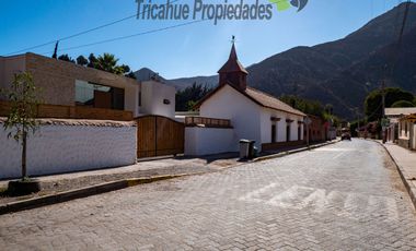 El Molle, Valle del Elqui, arriendo  de sitio de 674 m2, con casa, quincho y piscina. Avenida principal. $950.000
