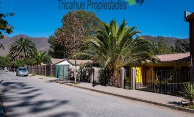 El Molle, Valle del Elqui, arriendo  de sitio de 674 m2, con casa, quincho y piscina. Avenida principal. $950.000