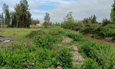 Parcela de 8000 mt2 con propiedad de 2D1B - EN VENTA
