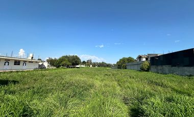 TERRENO CON EXCELENTE UBICACIÓN Y PRECIO DE OPORTUNIDAD. SAN JORGE TEZOQUIPAN. TLAXCALA