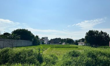 TERRENO CON EXCELENTE UBICACIÓN Y PRECIO DE OPORTUNIDAD. SAN JORGE TEZOQUIPAN. TLAXCALA