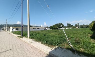 TERRENO EN VENTA CON TODOS LOS SERVICIOS Y EXCELENTE UBICACIÓN - SAN JORGE TEZOQUIPAN. TLAXCALA