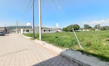 TERRENO EN VENTA CON TODOS LOS SERVICIOS Y EXCELENTE UBICACIÓN - SAN JORGE TEZOQUIPAN. TLAXCALA