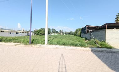 TERRENO EN VENTA CON TODOS LOS SERVICIOS Y EXCELENTE UBICACIÓN - SAN JORGE TEZOQUIPAN. TLAXCALA