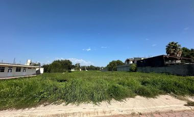 TERRENO EN VENTA CON TODOS LOS SERVICIOS Y EXCELENTE UBICACIÓN - SAN JORGE TEZOQUIPAN. TLAXCALA