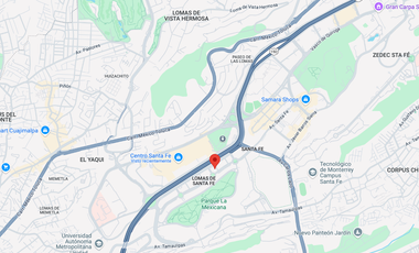 PENT HOUSE en Remate bancario con posesión en LOMAS DE VISTA HERMOSA, SANTA FE | Alta plusvalía