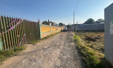 Lote de Terreno de 330 m² en Ixtulco, Tlaxcala.