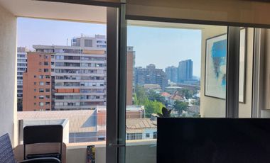 Se vende por traslado departamento 1 d, estacionamiento, edificio full
