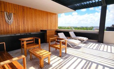 HERMOSO DEPA EN RENTA TULUM EN GIADA TOWERS