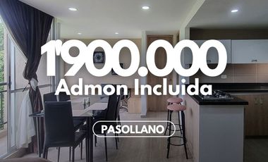 Apartamento amoblado en arriendo Pasollano 1