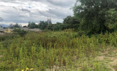 VENTA TERRENO AGRICOLA CHECA  TUMBACO