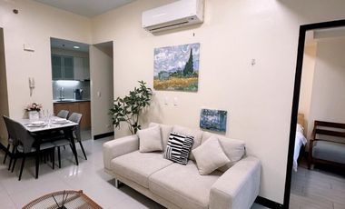 Fully Furnished 1 Bedroom Condo For Rent Mactan Newtown Lapu Lapu City with Balcony
