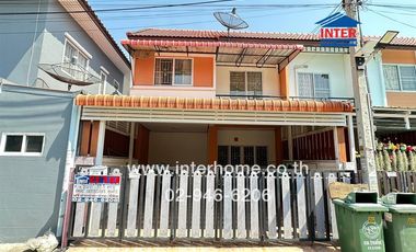 2-storey townhouse, 19.5 sq m, Chaiklong Village, Soi Kingkong, Soi 24, Theparak Road, Khlong Dan-Bang Phli Road, Bang Bo, Samut Prakan