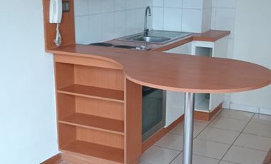 Por viaje se vende Depto. 1 dormitorio, San Francisco, Santiago