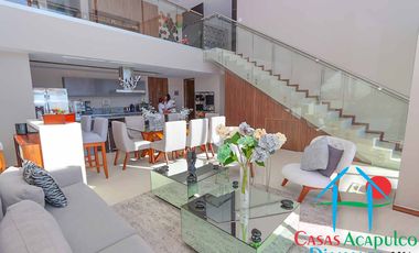 Departamento en venta con roof garden, jacuzzi y extraordinaria vista al mar.