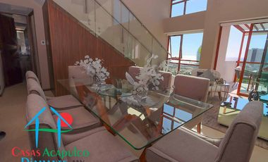Departamento en venta con roof garden, jacuzzi y extraordinaria vista al mar.