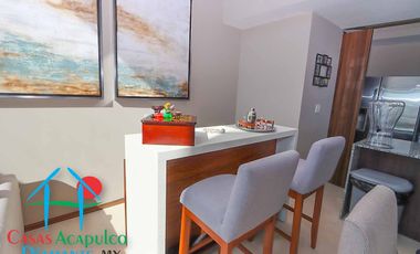 Departamento en venta con roof garden, jacuzzi y extraordinaria vista al mar.
