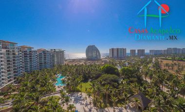 Departamento en venta con roof garden, jacuzzi y extraordinaria vista al mar.
