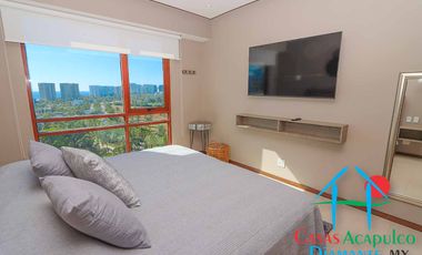 Departamento en venta con roof garden, jacuzzi y extraordinaria vista al mar.