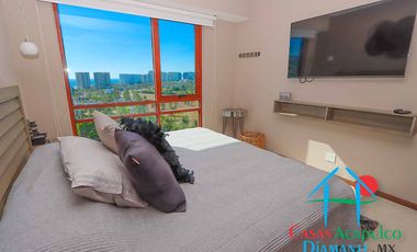 Departamento en venta con roof garden, jacuzzi y extraordinaria vista al mar.