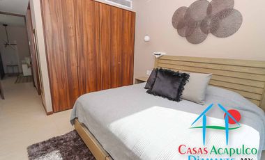 Departamento en venta con roof garden, jacuzzi y extraordinaria vista al mar.