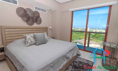 Departamento en venta con roof garden, jacuzzi y extraordinaria vista al mar.