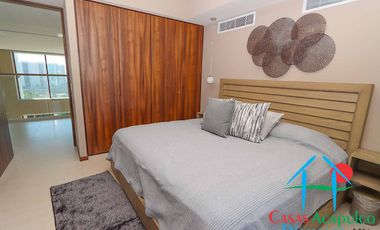 Departamento en venta con roof garden, jacuzzi y extraordinaria vista al mar.