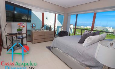 Departamento en venta con roof garden, jacuzzi y extraordinaria vista al mar.
