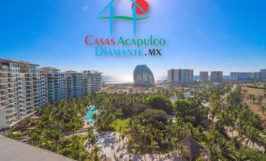 Departamento en venta con roof garden, jacuzzi y extraordinaria vista al mar.