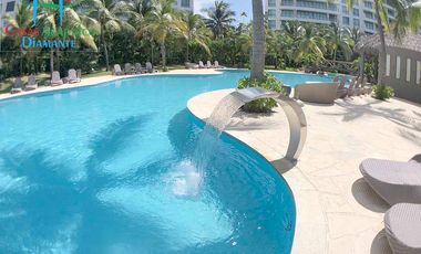 Departamento en venta con roof garden, jacuzzi y extraordinaria vista al mar.