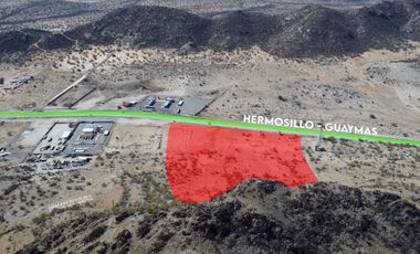 Terreno 24000 m2 venta salida a Guaymas