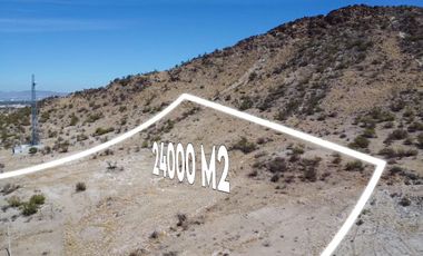 Terreno 24000 m2 venta salida a Guaymas