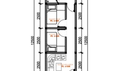 Dijual Rumah petakan Baru Meruyung Limo Depok cocok untuk tempat tinggal & Investasi