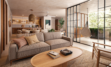 Villa Modelo C en preventa en Qaanai, Mérida