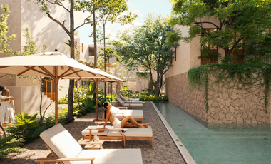 Villa Modelo E en preventa en Qaanai, Mérida