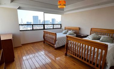 Pent House en renta amueblado o venta en Interlomas muy amplio