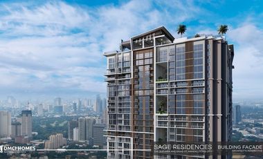Sage Residences Penthouse 3BR Three Bedroom with Parking Near Makati CBD FOR SALE WC225