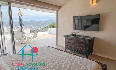 Casa en venta con 3 terrazas, alberca privada y vista al mar