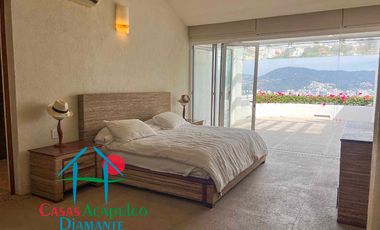 Casa en venta con 3 terrazas, alberca privada y vista al mar