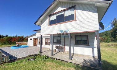 Parcela con Hermosa Casa en Venta en Condominio Cordillerano, Cherquenco