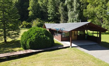 Parcela con Hermosa Casa en Venta en Condominio Cordillerano, Cherquenco
