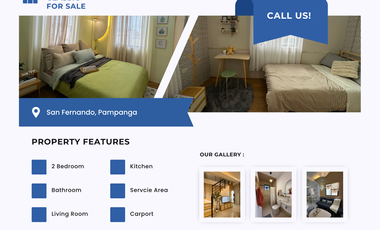 La Aldea Fernandina II Unihomes House and Lot For Sale In San Fernando, Pampanga