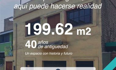 CASA TERRENO EN VENTA 199 M2 AV. 26 DE MAYO – ATE