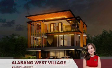ALABANG WEST BRAND NEW 5-BEDROOM 5BR HOUSE FOR SALE - near Ayala Alabang Village, Ayala Southvale, Enclave Alabang