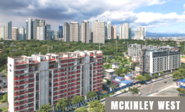 Rent to Own 1 Bedroom Condo FOR SALE in Park McKinley West BGC near Manila Polo Club