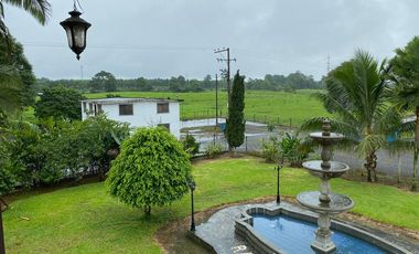 SE VENDE HERMOSA HACIENDA GANADERA 290 HAS. EN PRODUCCIÓN, CON ESTACION DE SERVICIO (GASOLINERA) LUZ DE AMERICA – SANTO DOMINGO DE LOS TSACHILAS - ECU