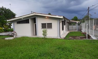 SE ARRIENDA CASA DE 187,62 M2. DE CONSTRUCCIÓN LA INDEPENDENCIA - QUININDÉ – ESMERALDAS – ECUADOR