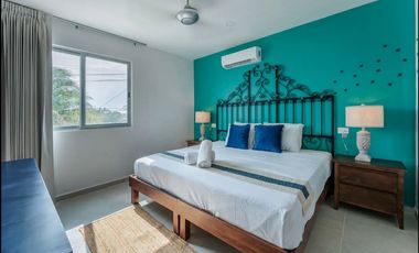 HERMOSA VILLA AMUEBLADA EN VENTA A UNA CUADRA DE LA PLAYA EN CHICXULUB PUERTO